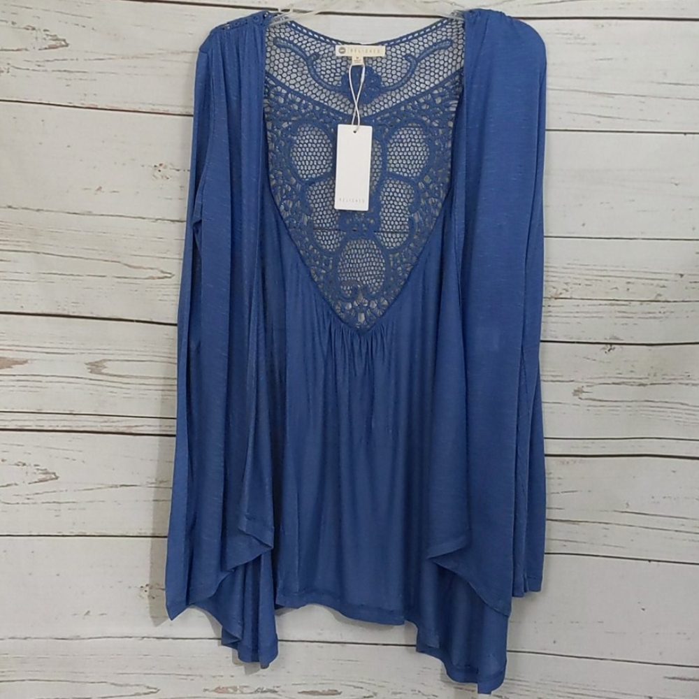 RELISHED Open Dreamcatcher Lace Cardigan ~ NWT - Picture 2 of 7